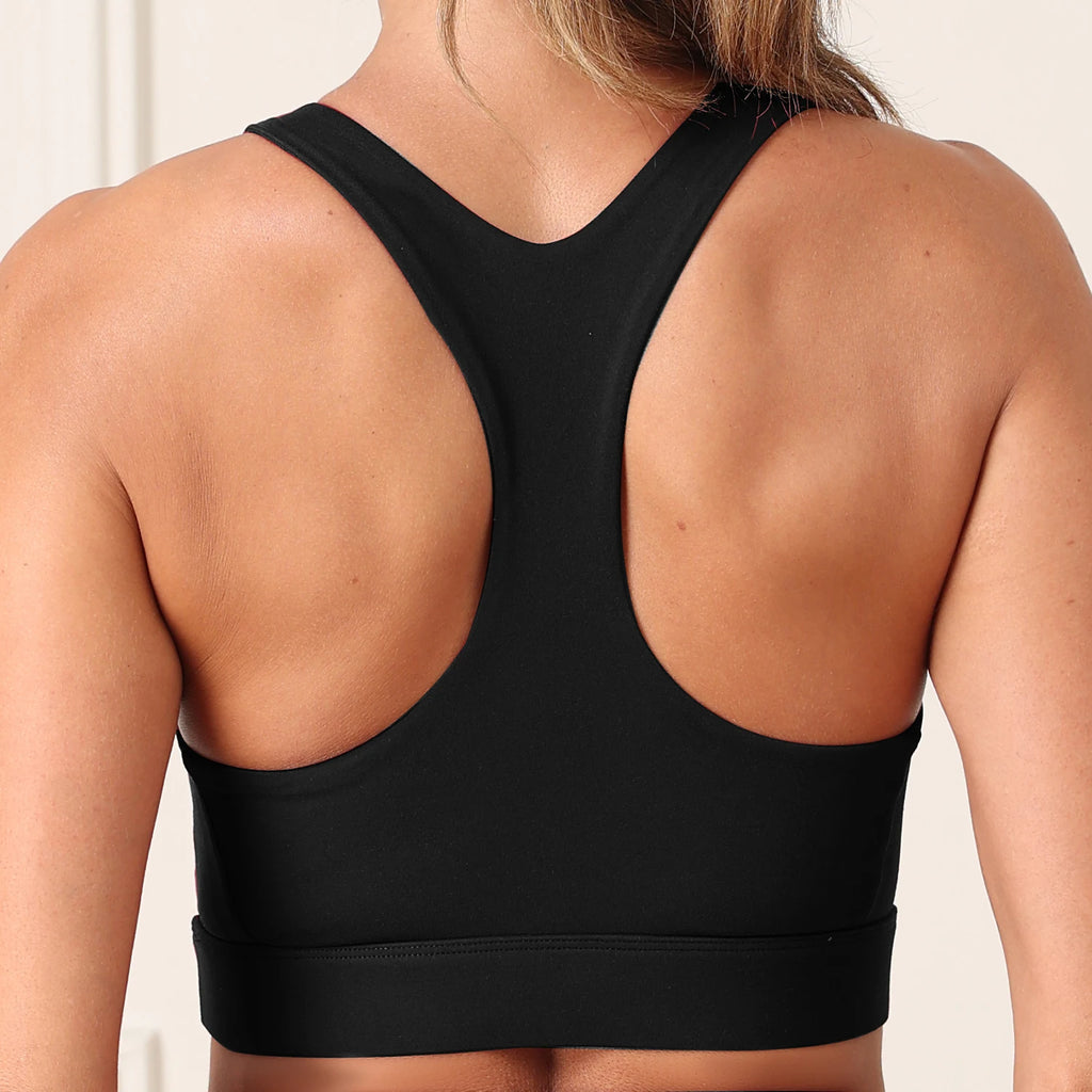 Women'S Yoga Bra with Removable Pads Solid Color Stretch Workout Tank Top Beautiful Back T-Design Fi...