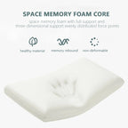 Bamboo Fiber Skin-Friendly Memory Foam Pillow Slow Rebound Bread Pillow Single Hotel B&B Cervical Ne...