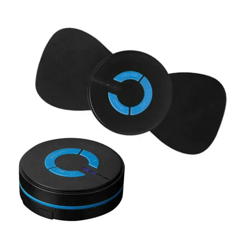 Mini Rechargeable Neck Massager Portable Electric Neck Massage Cervical Massage Patch 6 Modes 10 Lev...