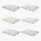 Bamboo Fiber Skin-Friendly Memory Foam Pillow Slow Rebound Bread Pillow Single Hotel B&B Cervical Ne...