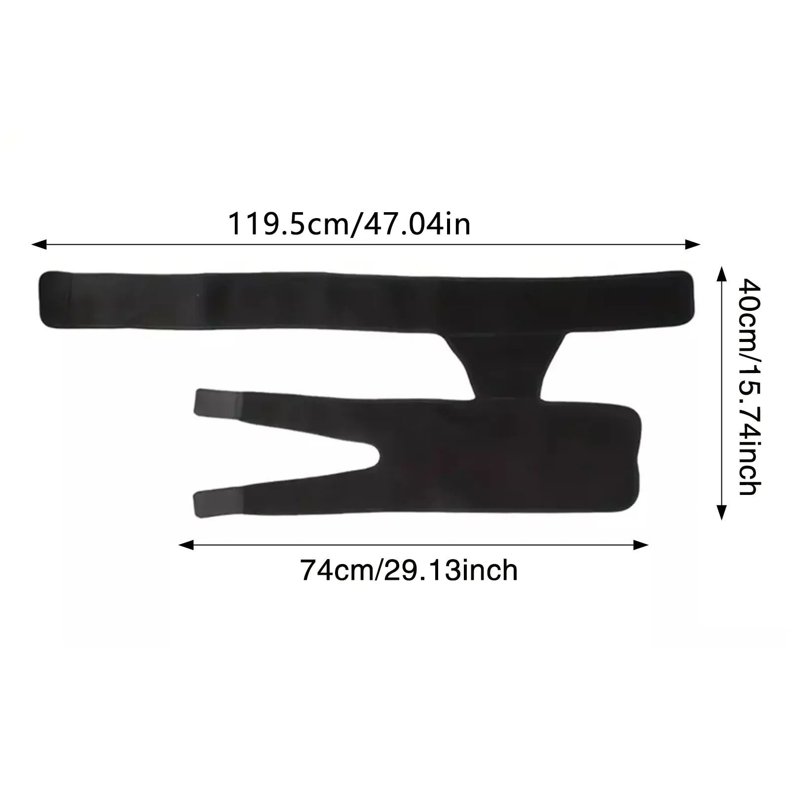 Waist and Leg Support Straps Adjustable Groin Compression Wrap for Pulled Groin Muscle