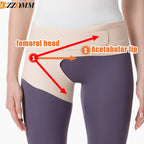 OZZOMM Ultra Thin Hip Brace for Sciatica Pain Relief, Thigh Compression Sleeve Wrap for Hamstring & ...
