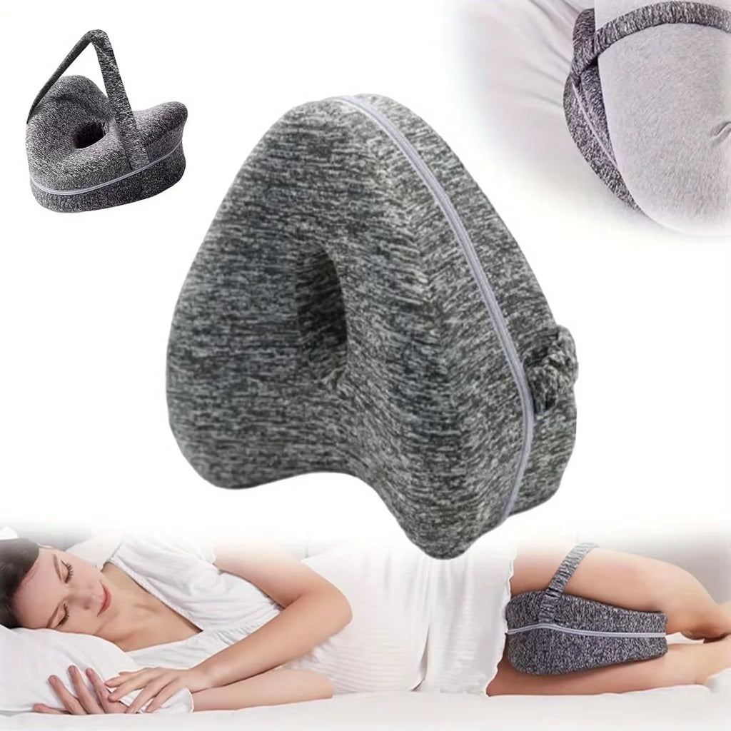 Memory Foam Leg Knee Foam Support Pillow Side Sleeper Sciatica Orthopedic Sciatica Back Hip Relief P...