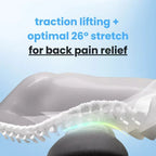 3-In-1 Shiatsu Back Massager for Bed Portable Deep Tissue Pain Relief for Shoulder Lower Back and Wa...