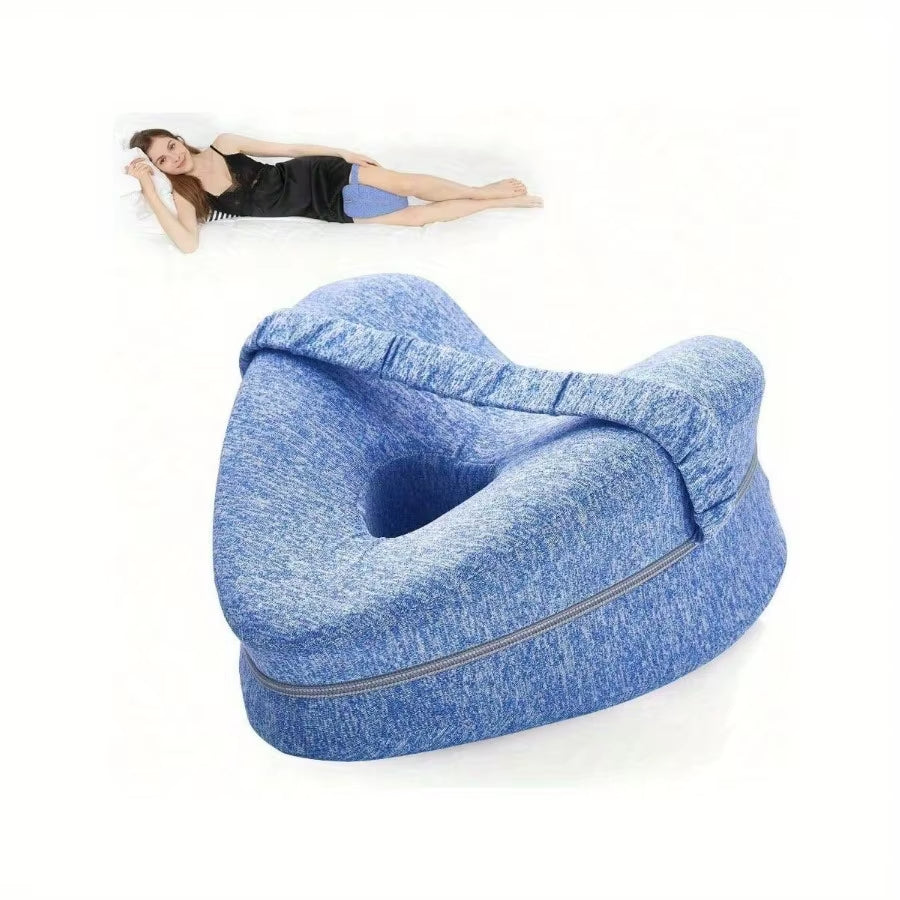 Memory Foam Leg Knee Foam Support Pillow Side Sleeper Sciatica Orthopedic Sciatica Back Hip Relief P...