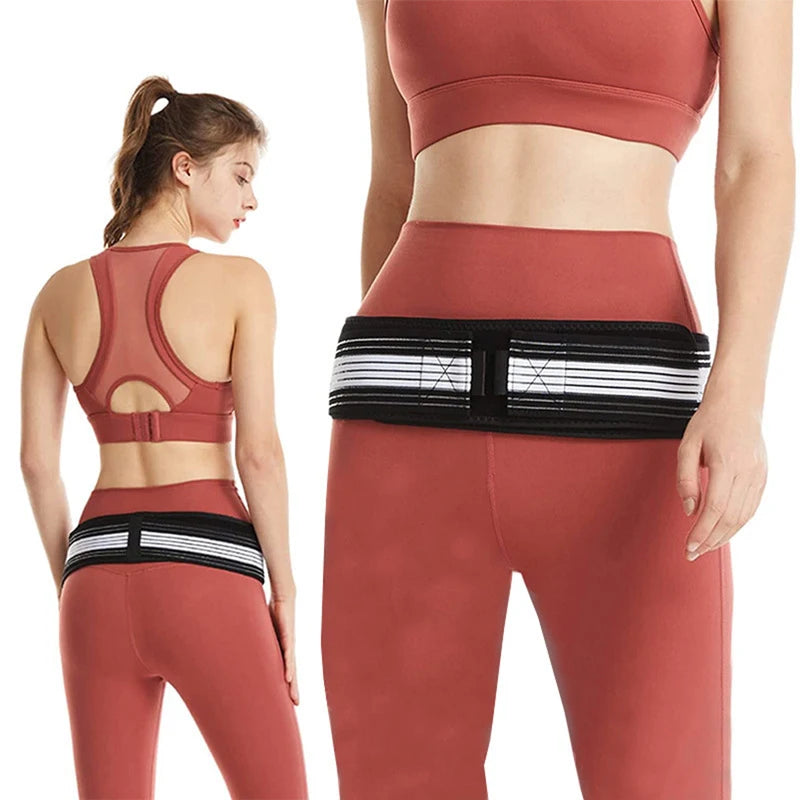 Lower Back Support Brace for Men and Women - Pelvic Support Belt - Trochanter Belt - Sciatica Pelvis...