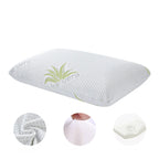 Bamboo Fiber Skin-Friendly Memory Foam Pillow Slow Rebound Bread Pillow Single Hotel B&B Cervical Ne...