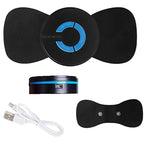 Mini Rechargeable Neck Massager Portable Electric Neck Massage Cervical Massage Patch 6 Modes 10 Lev...